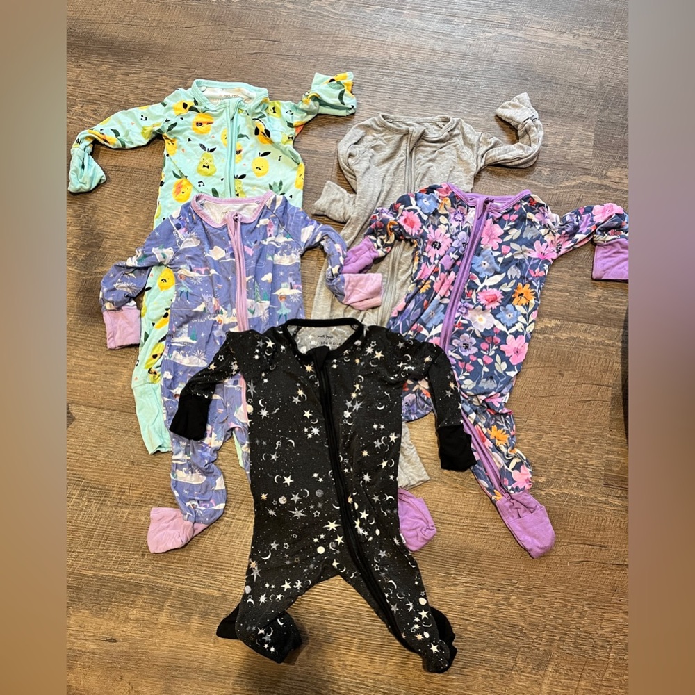 Little Sleepies 3-6 month Zippys